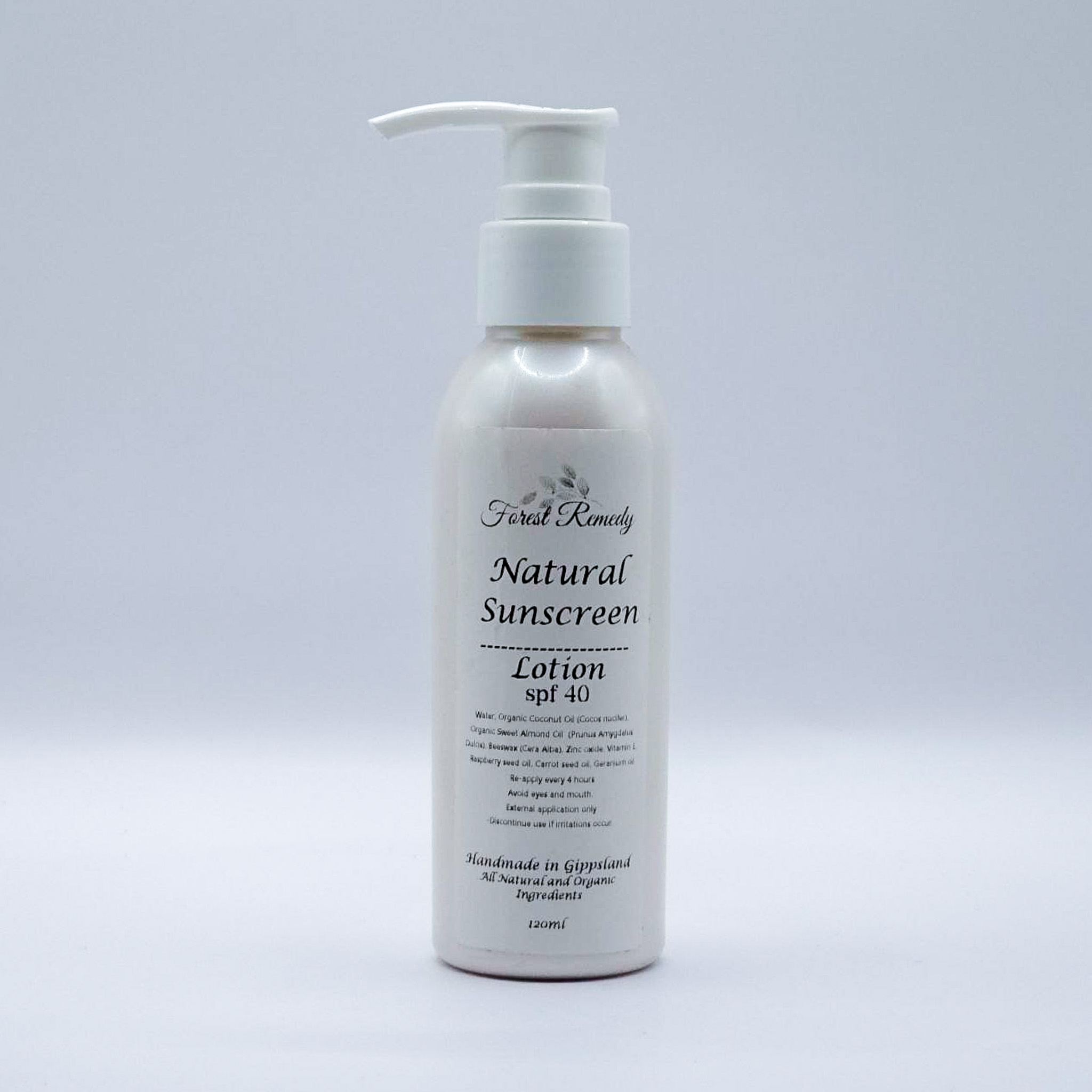 Natural Sunscreen Lotion SPF 40